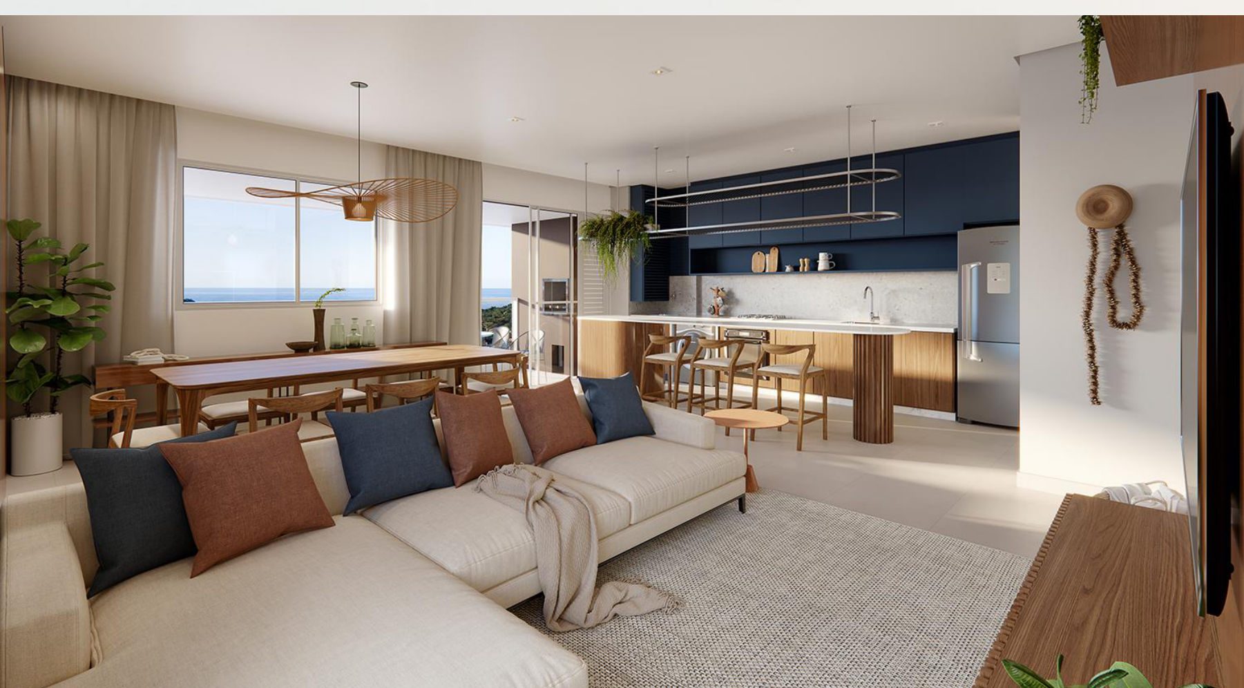 Living decorado